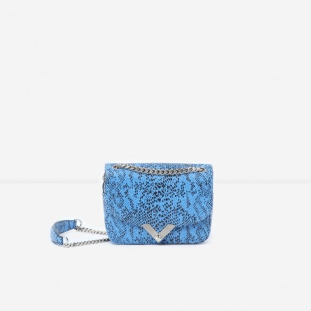 The  Kooples BLUE SNAKE-PRINT STELLA